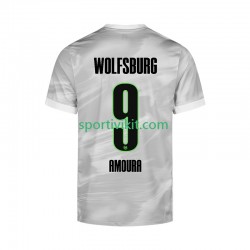 VfL Wolfsburg Mohamed Amoura 9 Uomo Maglia Seconda 2025-2026 Manica Corta