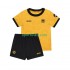 Completo da calcio Bambini Wolverhampton Wanderers Maglia Prima 2025-2026 Manica Corta