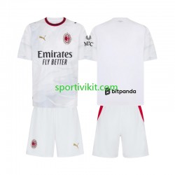 Completo da calcio Bambini AC Milan Maglia Seconda 2026-2027 Manica Corta
