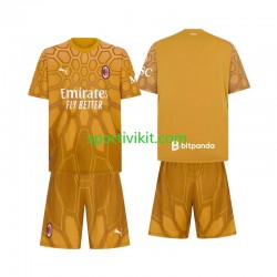 Completo da calcio Bambini AC Milan Portiere Maglia Prima 2026-2027 Manica Corta