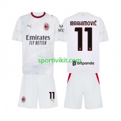 Completo da calcio Bambini AC Milan Ibrahimovic 11 Maglia Seconda 2026-2027 Manica Corta