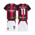 Completo da calcio Bambini AC Milan Ibrahimovic 11 Maglia Prima 2026-2027 Manica Corta