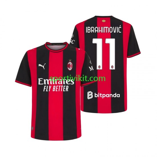 AC Milan Ibrahimovic 11 Uomo Maglia Prima 2026-2027 Manica Corta