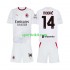 Completo da calcio Bambini AC Milan Modrić Luka 14 Maglia Seconda 2026-2027 Manica Corta