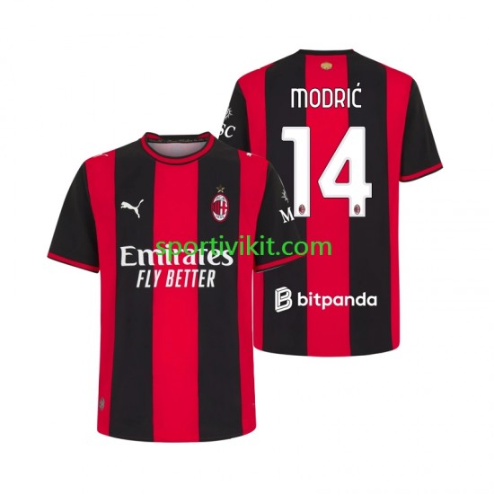 AC Milan Modrić Luka 14 Uomo Maglia Prima 2026-2027 Manica Corta