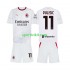 Completo da calcio Bambini AC Milan Pulisic 11 Maglia Seconda 2026-2027 Manica Corta
