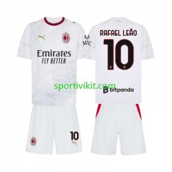 Completo da calcio Bambini AC Milan Rafael Leao 10 Maglia Seconda 2026-2027 Manica Corta