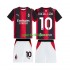 Completo da calcio Bambini AC Milan Rafael Leao 10 Maglia Prima 2026-2027 Manica Corta