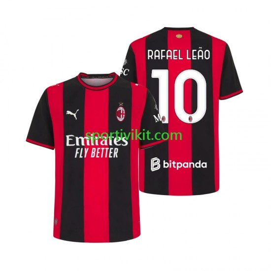 AC Milan Rafael Leao 10 Uomo Maglia Prima 2026-2027 Manica Corta