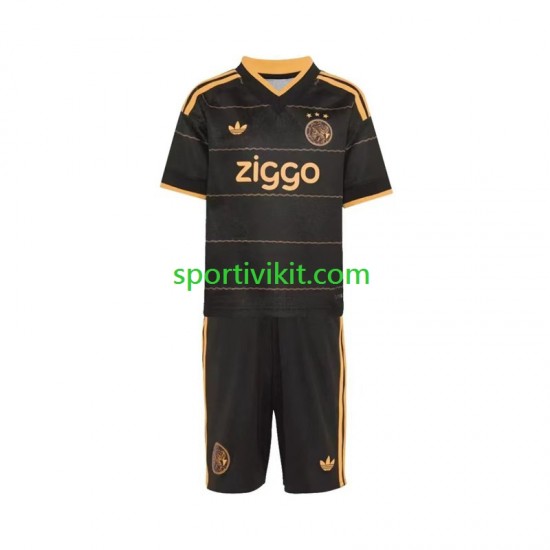 Completo da calcio Bambini AFC Ajax Maglia Seconda 2026-2027 Manica Corta
