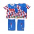 Completo da calcio Bambini AFC Ajax Retro 1989 1990 Maglia Seconda Manica Lunga