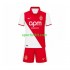 Completo da calcio Bambini AS Monaco Maglia Prima 2026-2027 Manica Corta