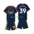 Completo da calcio Bambini Arsenal Bruno Guimaraes 39 Maglia Seconda 2026-2027 Manica Corta
