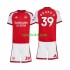 Completo da calcio Bambini Arsenal Bruno Guimaraes 39 Maglia Prima 2026-2027 Manica Corta