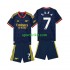 Completo da calcio Bambini Arsenal Bukayo Saka 7 Maglia Seconda 2026-2027 Manica Corta