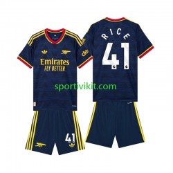 Completo da calcio Bambini Arsenal Declan Rice 41 Maglia Seconda 2026-2027 Manica Corta