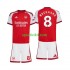 Completo da calcio Bambini Arsenal Martin Odegaard 8 Maglia Prima 2026-2027 Manica Corta