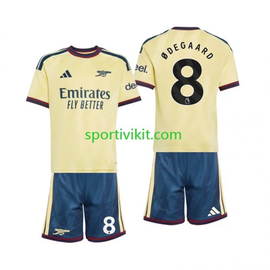 Completo da calcio Bambini Arsenal Martin Odegaard 8 Maglia Terza 2026-2027 Manica Corta