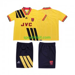 Completo da calcio Bambini Arsenal Retro 1993 1994 Maglia Seconda Manica Corta
