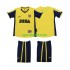 Completo da calcio Bambini Arsenal Retro 2000 2001 Maglia Seconda Manica Corta