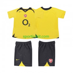 Completo da calcio Bambini Arsenal Retro 2005 2006 Maglia Seconda Manica Corta