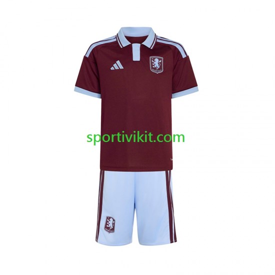 Completo da calcio Bambini Aston Villa Maglia Prima 2026-2027 Manica Corta
