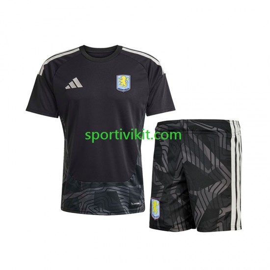 Completo da calcio Bambini Aston Villa Portiere Maglia Seconda 2026-2027 Manica Corta