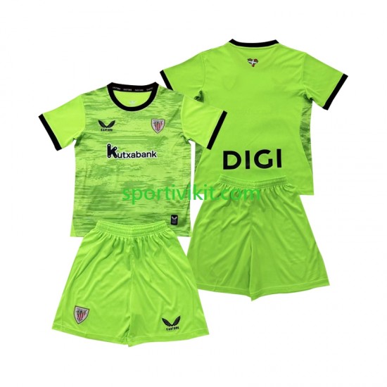 Completo da calcio Bambini Athletic Bilbao Portiere Maglia Seconda 2026-2027 Manica Corta