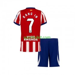 Completo da calcio Bambini Atlético Madrid Lee Kang-in 7 Maglia Prima 2026-2027 Manica Corta