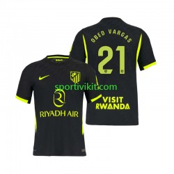 Atlético Madrid Obed Vargas 21 Uomo Maglia Seconda 2026-2027 Manica Corta