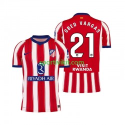 Atlético Madrid Obed Vargas 21 Uomo Maglia Prima 2026-2027 Manica Corta