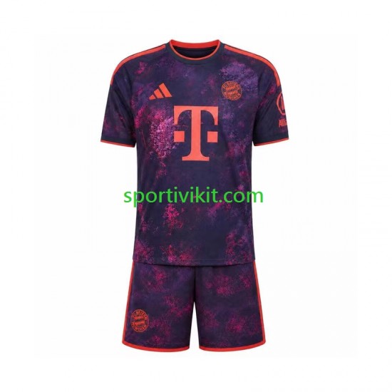 Completo da calcio Bambini FC Bayern München Maglia Terza 2026-2027 Manica Corta
