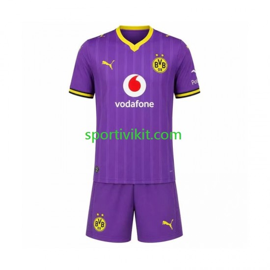 Completo da calcio Bambini Borussia Dortmund Maglia Terza 2026-2027 Manica Corta