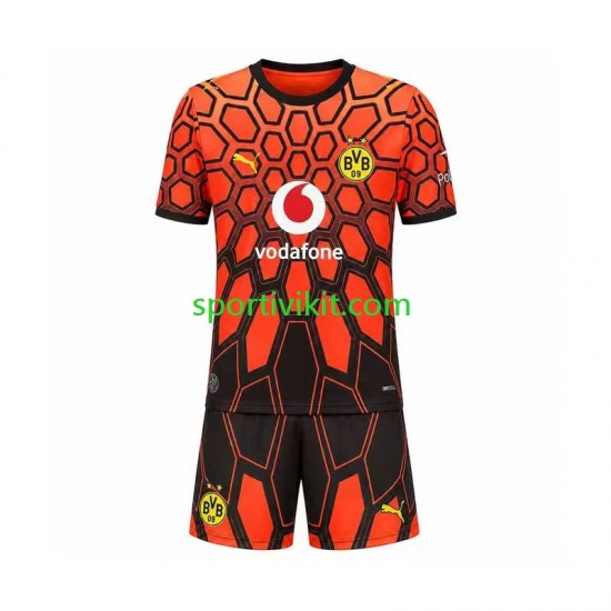 Completo da calcio Bambini Borussia Dortmund Portiere Maglia Prima 2026-2027 Manica Corta