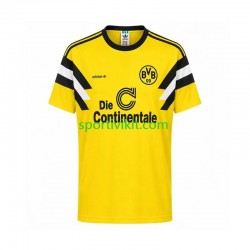 Borussia Dortmund Retro 1989 Uomo Maglia Prima Manica Corta