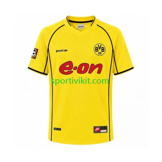 Borussia Dortmund Retro 2002 Uomo Maglia Prima Manica Corta