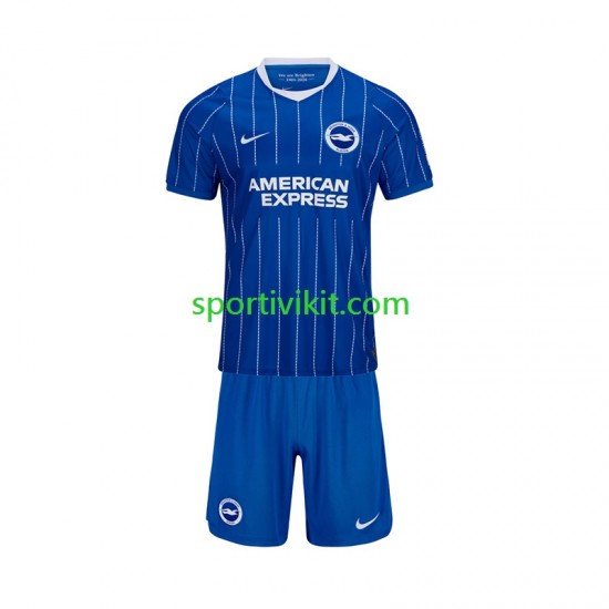 Completo da calcio Bambini Brighton Hove Albion Maglia Prima 2026-2027 Manica Corta