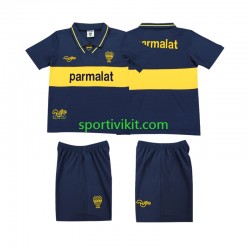 Completo da calcio Bambini CA Boca Juniors Retro 1993 1995 Maglia Prima Manica Corta