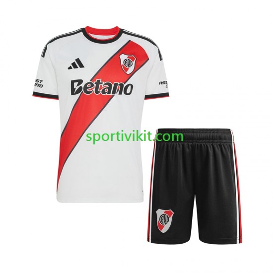 Completo da calcio Bambini CA River Plate Maglia Prima 2026-2027 Manica Corta