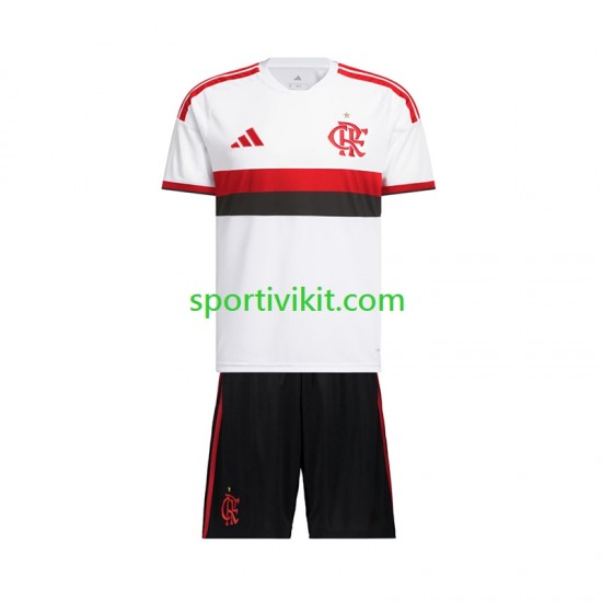 Completo da calcio Bambini CR Flamengo Maglia Seconda 2026-2027 Manica Corta