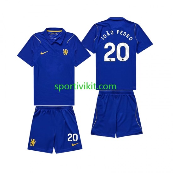 Completo da calcio Bambini Chlesea Joao Pedro 20 Maglia Prima 2026-2027 Manica Corta