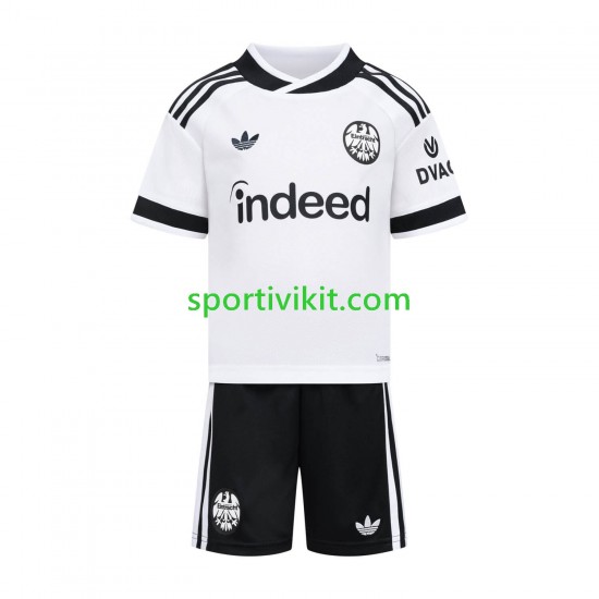 Completo da calcio Bambini Eintracht Frankfurt Maglia Seconda 2026-2027 Manica Corta