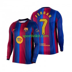 FC Barcelona Ferran Torres 7 Uomo Maglia Prima 2026-2027 Manica Lunga