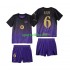 Completo da calcio Bambini FC Barcelona Gavi 6 Maglia Seconda 2026-2027 Manica Corta