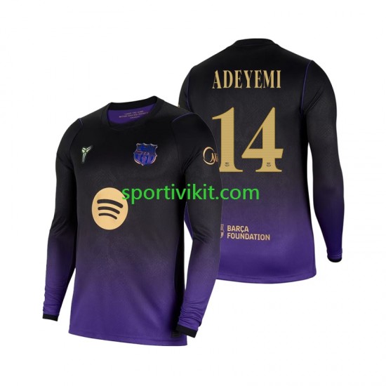 FC Barcelona Karim Adeyemi 14 Uomo Maglia Seconda 2026-2027 Manica Lunga