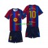 Completo da calcio Bambini FC Barcelona Lionel Messi 10 Maglia Prima 2026-2027 Manica Corta