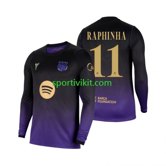 FC Barcelona Raphinha 11 Uomo Maglia Seconda 2026-2027 Manica Lunga