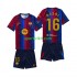 Completo da calcio Bambini FC Barcelona Rodri 16 Maglia Prima 2026-2027 Manica Corta