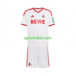 Completo da calcio Bambini FC Köln Maglia Prima 2026-2027 Manica Corta