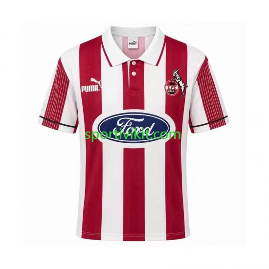 FC Köln Retro 1995 1996 Uomo Maglia Prima Manica Corta